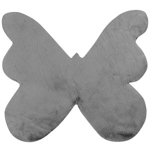 img-Παιδικό Χαλί BOUND GREY BUTTERFLY 120 x 120 εκ.