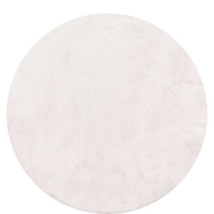 img-Χαλί BOUND WHITE Στρόγγυλο χαλί 160 εκ.