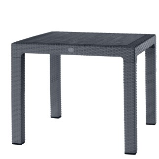 img-Τραπέζι Rattan BREEZE ANTHRACITE Τραπέζι: 90 x 90 εκ.