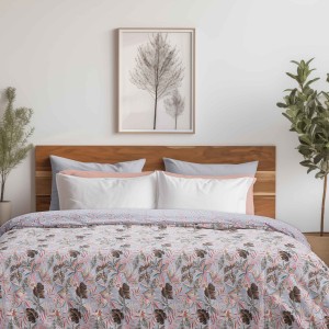 img-Σετ παπλωματοθήκη BUDS Σετ παπλωματοθήκη υπέρδιπλη: 220 x 240 + 2 μαξιλαροθήκες 52 x 72 εκ.