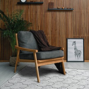 img-Χαλί CORD GREY 130 x 190 εκ.