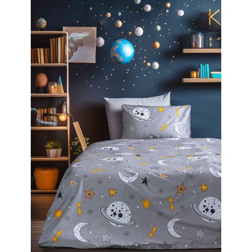 img-Σετ παπλωματοθήκη COSMODREAM Σετ παπλωματοθήκη μονή: 170 x 240 + 1 μαξιλαροθήκη 50 x 70 εκ.