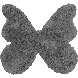 img-Παιδικό Χαλί DARK GREY SHADE BUTTERFLY 120 x 120 εκ.