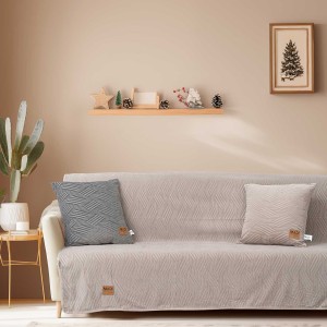 img-Διακοσμητικό Μαξιλάρι DESERT BEIGE Διακοσμητική μαξιλαροθήκη: 45 x 45 εκ.