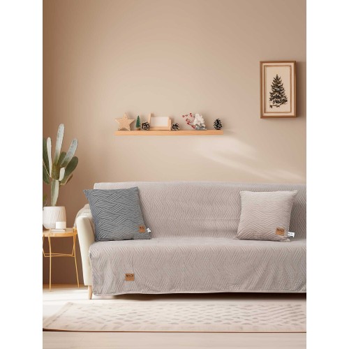 img-Ριχτάρι DESERT BEIGE Ριχτάρι διθέσιου καναπέ: 180 x 250 εκ.