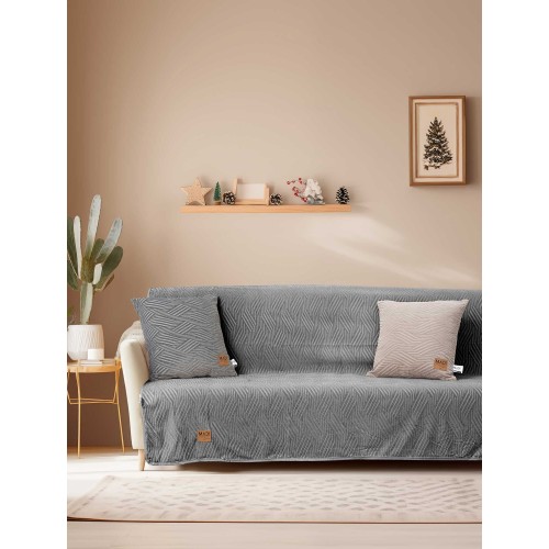 img-Διακοσμητικό Μαξιλάρι DESERT GREY Διακοσμητική μαξιλαροθήκη: 45 x 45 εκ.