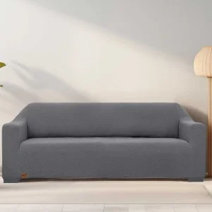 img-Ελαστικά καλύμματα καναπέ DYNAMIC DARK GREY Ελαστικό κάλυμμα διθέσιου καναπέ