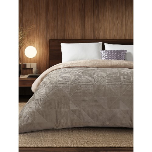 img-Παπλωματοθήκη EIRA CREAM Παπλωματοθήκη μονή: 160 x 220 εκ.