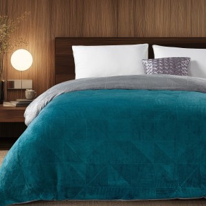 img-Παπλωματοθήκη EIRA PETROL Παπλωματοθήκη μονή: 160 x 220 εκ.