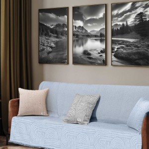 img-Διακοσμητικό Μαξιλάρι ETHEREAL CYAN Διακοσμητική μαξιλαροθήκη: 45 x 45 εκ.