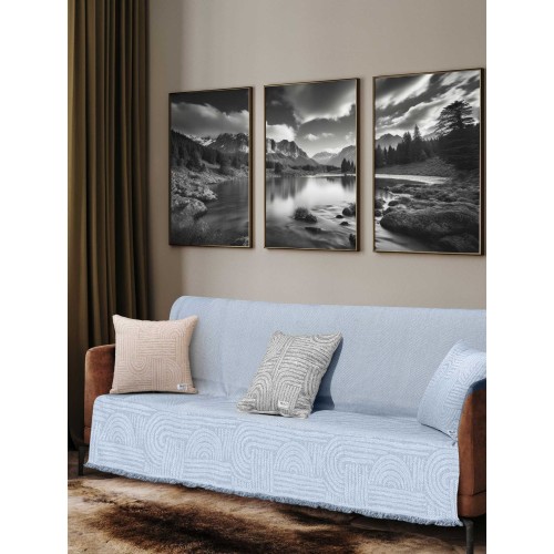 img-Ριχτάρι ETHEREAL CYAN Ριχτάρι τετραθέσιου καναπέ: 170 x 340 εκ.