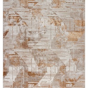 img-Χαλί FEATHERS BEIGE GOLD 165 x 230 εκ.