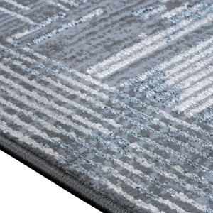 img-Χαλί FEATHERS GREY Στρόγγυλο χαλί 165 εκ.