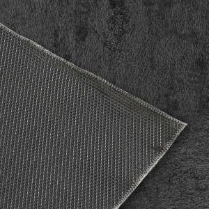 img-Παδικό Χαλί FEATHERY BLACK BUTTERFLY 120 x 120 εκ.