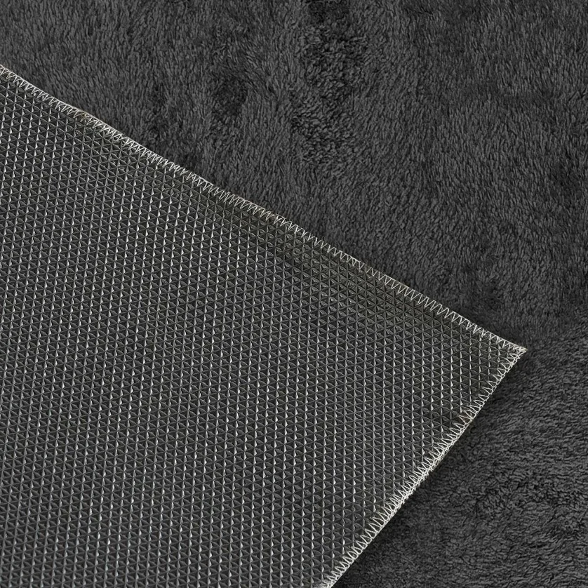 Παδικό Χαλί FEATHERY BLACK HEART 120 x 120 εκ. Παδικό Χαλί FEATHERY BLACK HEART 120 x 120 εκ.