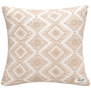 img-Διακοσμητικό Μαξιλάρι FOLK BEIGE Διακοσμητική μαξιλαροθήκη: 45 x 45 εκ.