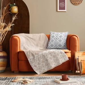 img-Ριχτάρι FOLK BEIGE Ριχτάρι διθέσιου καναπέ: 170 x 250 εκ.