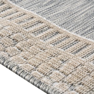 img-Χαλί GLACE GREY BEIGE 130 x 190 εκ.