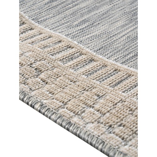 img-Χαλί GLACE GREY BEIGE 130 x 190 εκ.