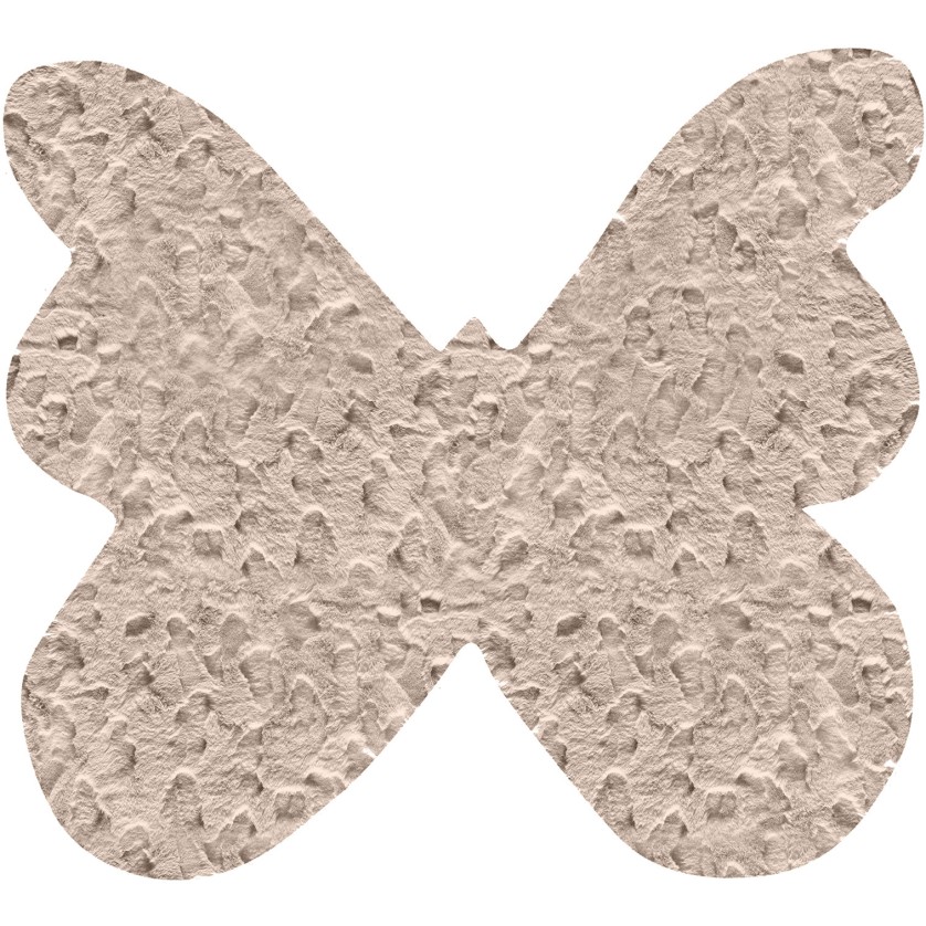 Παιδικό Χαλί GLACIAL BEIGE BUTTERFLY