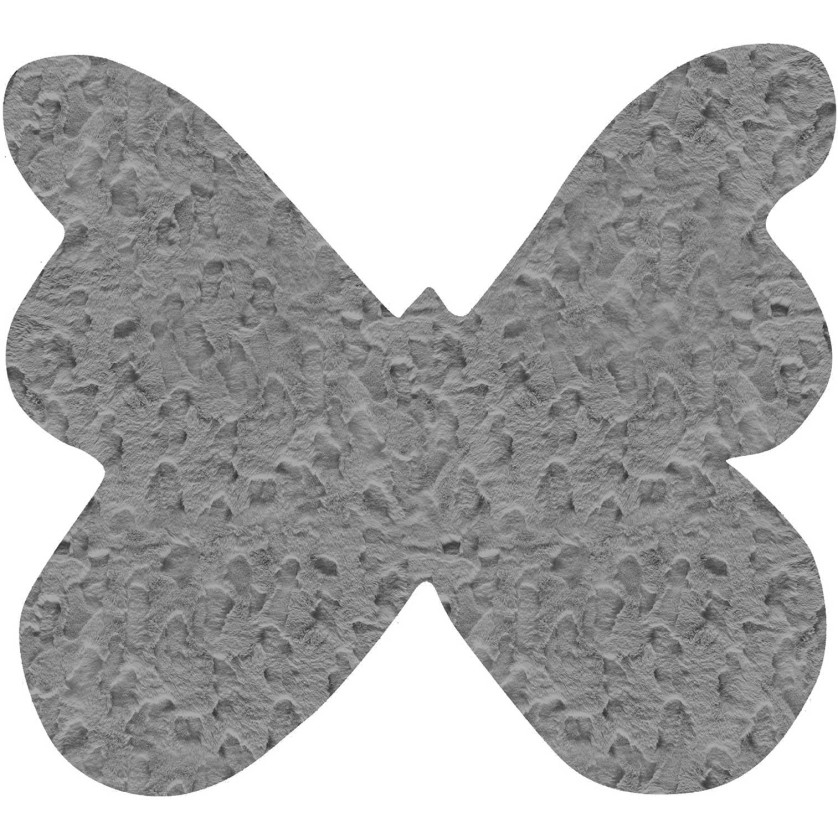 Παιδικό Χαλί GLACIAL GREY BUTTERFLY