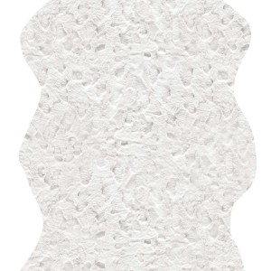 img-Χαλί GLACIAL WHITE ANIMAL Σετ Κρεβατοκάμαρας (75 x 140 (2) + 75 x 230 εκ.)