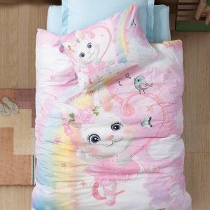 img-Παιδικό Σετ Παπλωματοθήκη HAPPY Σετ παπλωματοθήκη υπέρδιπλη: 220 x 240 + 2 μαξιλαροθήκες 50 x 70 εκ.