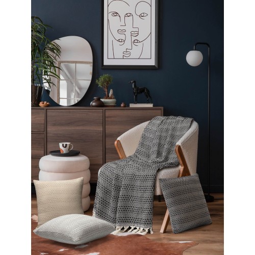 img-Διακοσμητικό Μαξιλάρι HERHALING ANTHRACITE Διακοσμητική μαξιλαροθήκη: 45 x 45 εκ.