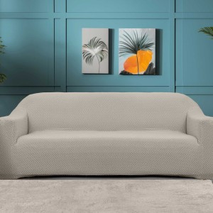 img-Ελαστικά καλύμματα καναπέ INTENSE BEIGE Ελαστικό κάλυμμα διθέσιου καναπέ