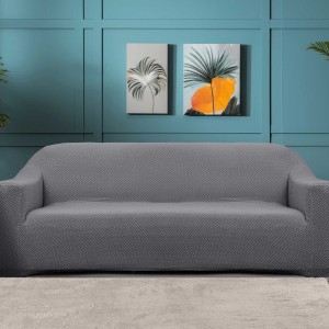 img-Ελαστικά καλύμματα καναπέ INTENSE LIGHT GREY Ελαστικό κάλυμμα διθέσιου καναπέ