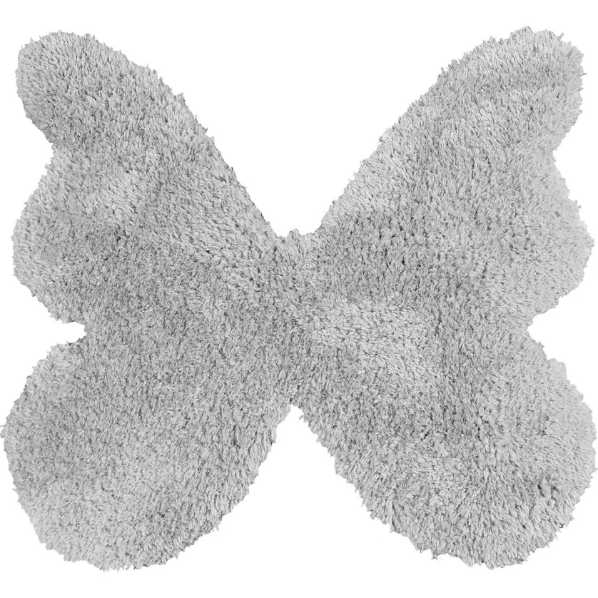Παιδικό Χαλί LIGHT GREY SHADE BUTTERFLY Παιδικό Χαλί LIGHT GREY SHADE BUTTERFLY
