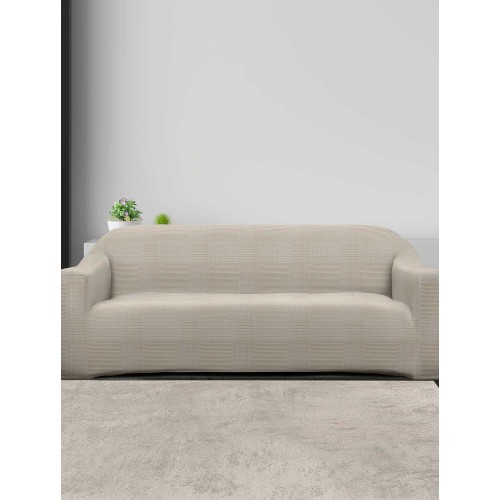 img-Ελαστικά καλύμματα καναπέ LINEPLAY BEIGE Ελαστικό κάλυμμα διθέσιου καναπέ