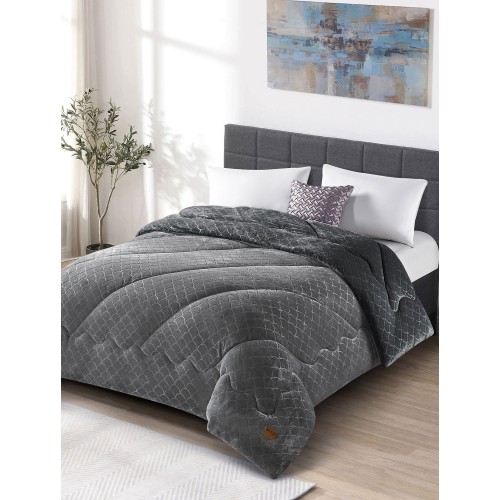 img-Κουβερτοπάπλωμα LUNORA ANTHRACITE Κουβερτοπάπλωμα King: 240 x 260 εκ.