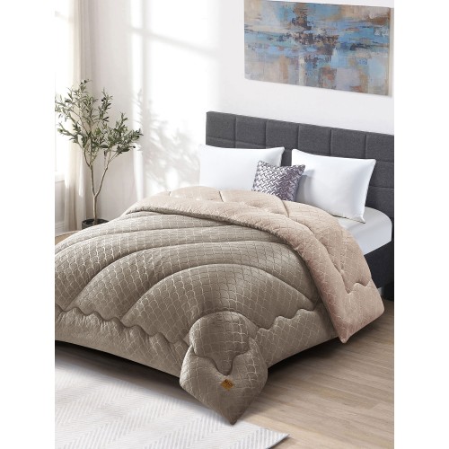 img-Κουβερτοπάπλωμα LUNORA CREAM Κουβερτοπάπλωμα King: 240 x 260 εκ.
