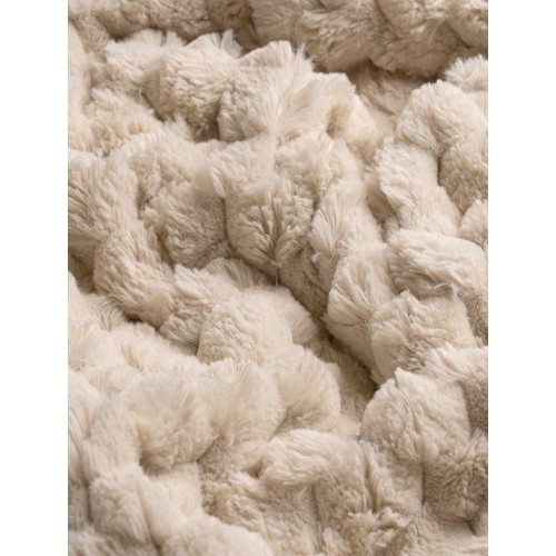 img-Ριχτάρι MAISONY BEIGE Ριχτάρι πολύθρονας: 180 x 180 εκ.