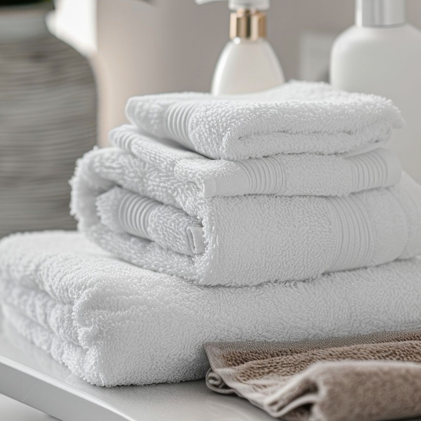 Πετσέτα MARLA 500gsm με 4 ρίγες Πετσέτα προσώπου: 50 x 90 εκ.