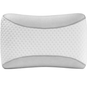 img-Μαξιλάρι Memory Foam MEMI GREY Μαξιλάρι ύπνου: 60 x 40 + 12 εκ.