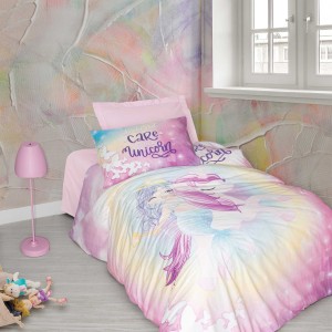 img-Παιδικό Σετ Πάπλωμα MERMAID Σετ πάπλωμα μονό: 170 x 240 + 1 μαξιλαροθήκη 50 x 70 εκ.