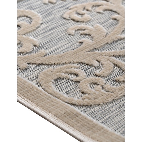 img-Χαλί MONARCHY GREY BEIGE 130 x 190 εκ.