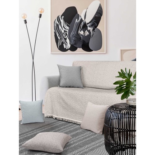 img-Ριχτάρι MONOCOLORE BEIGE Ριχτάρι διθέσιου καναπέ: 170 x 250 εκ.