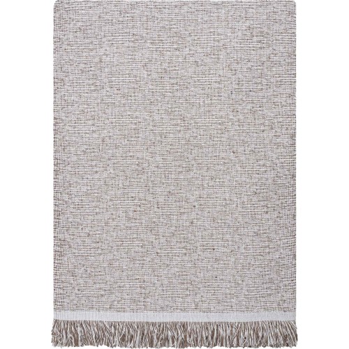 img-Ριχτάρι MONOCOLORE BROWN Ριχτάρι τριθέσιου καναπέ: 170 x 300 εκ.