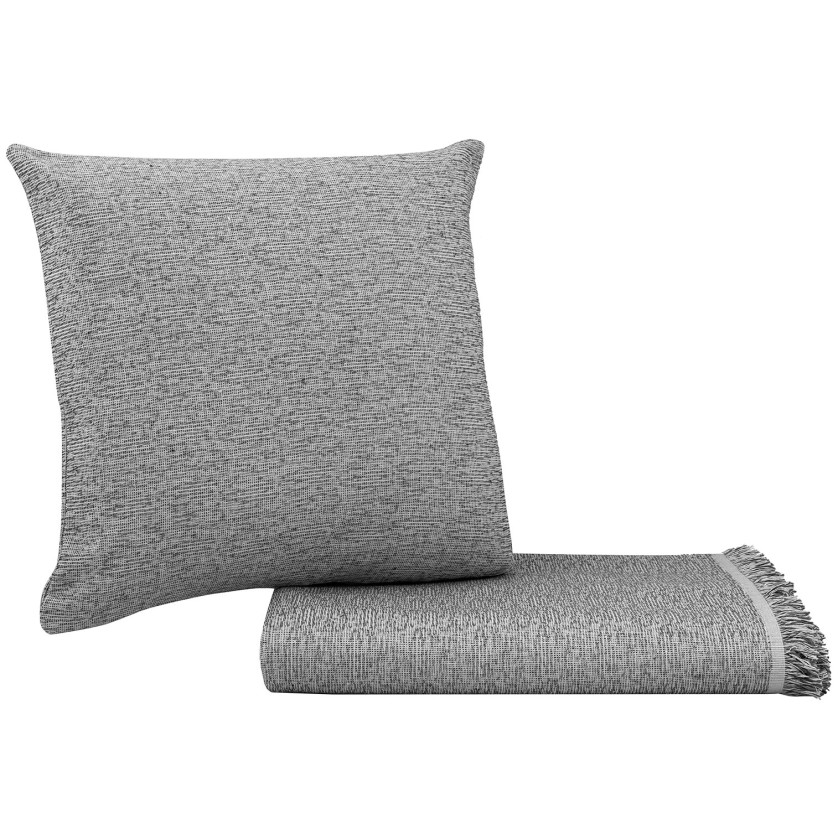 Ριχτάρι MONOCOLORE GREY Ριχτάρι τετραθέσιου καναπέ: 170 x 340 εκ. Ριχτάρι MONOCOLORE GREY Ριχτάρι τετραθέσιου καναπέ: 170 x 340 εκ.