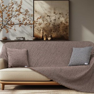 img-Διακοσμητικό Μαξιλάρι MOUVE BEIGE Διακοσμητική μαξιλαροθήκη: 45 x 45 εκ.