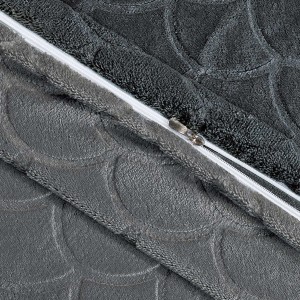 img-Παπλωματοθήκη NEVOLA ANTHRACITE Παπλωματοθήκη μονή: 160 x 220 εκ.