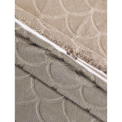 img-Παπλωματοθήκη NEVOLA CREAM Παπλωματοθήκη μονή: 160 x 220 εκ.
