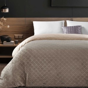 img-Παπλωματοθήκη NEVOLA CREAM Παπλωματοθήκη μονή: 160 x 220 εκ.