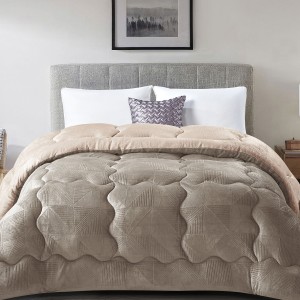 img-Κουβερτοπάπλωμα NIVORO CREAM Κουβερτοπάπλωμα μονό: 160 x 220 εκ.