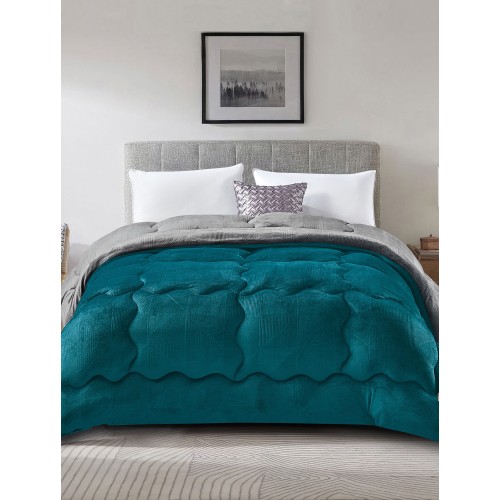 img-Κουβερτοπάπλωμα NIVORO PETROL Κουβερτοπάπλωμα King: 240 x 260 εκ.