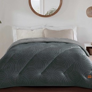 img-Κουβερτοπάπλωμα NOCTURE ANTHRACITE Κουβερτοπάπλωμα King: 240 x 260 εκ.