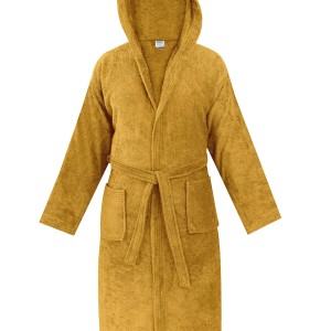 img-Μπουρνούζι OLIA HONEY Μπουρνούζι με κουκούλα: Large